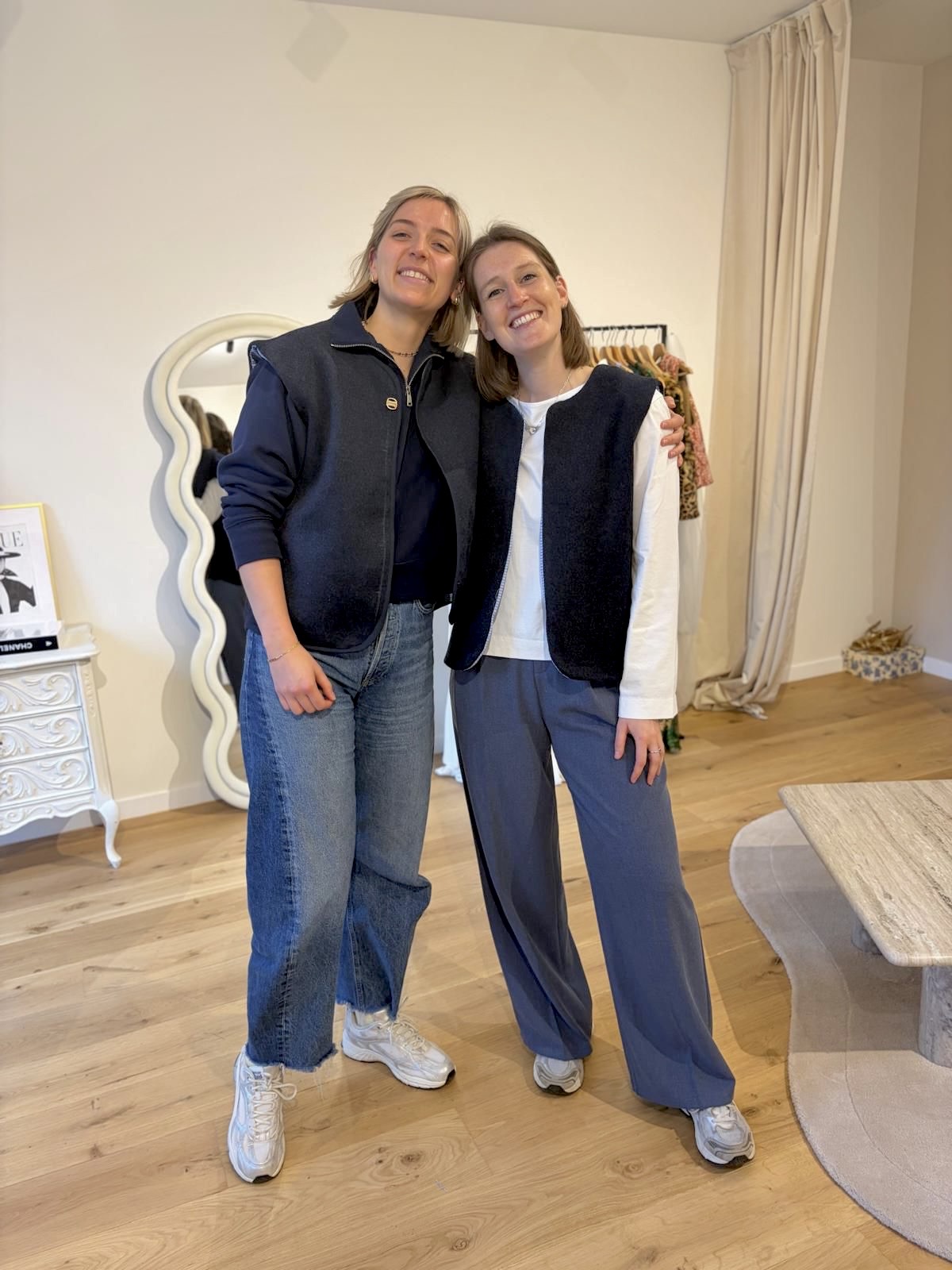 Veste sans manches réalisation