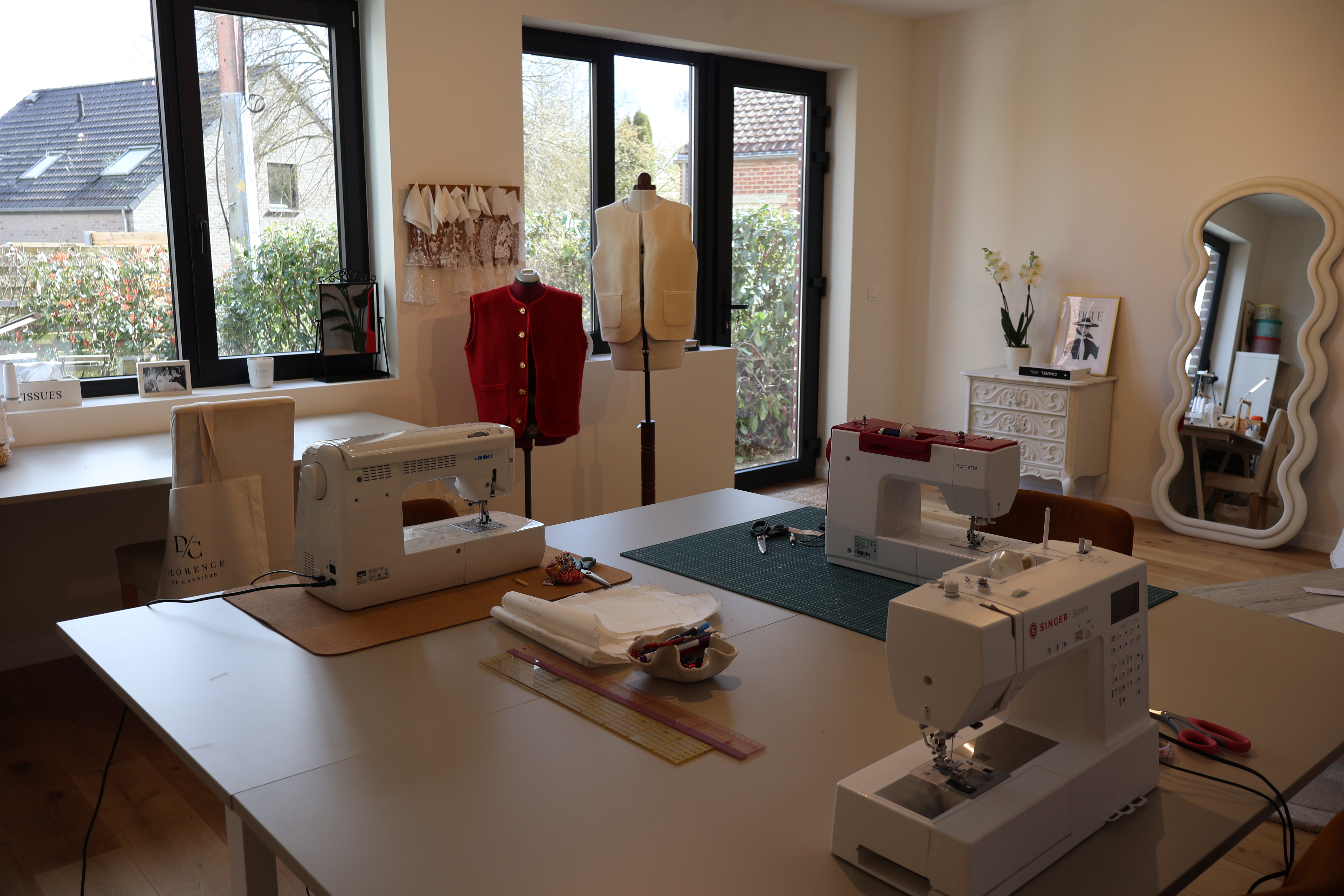 Workshop couture à l'atelier