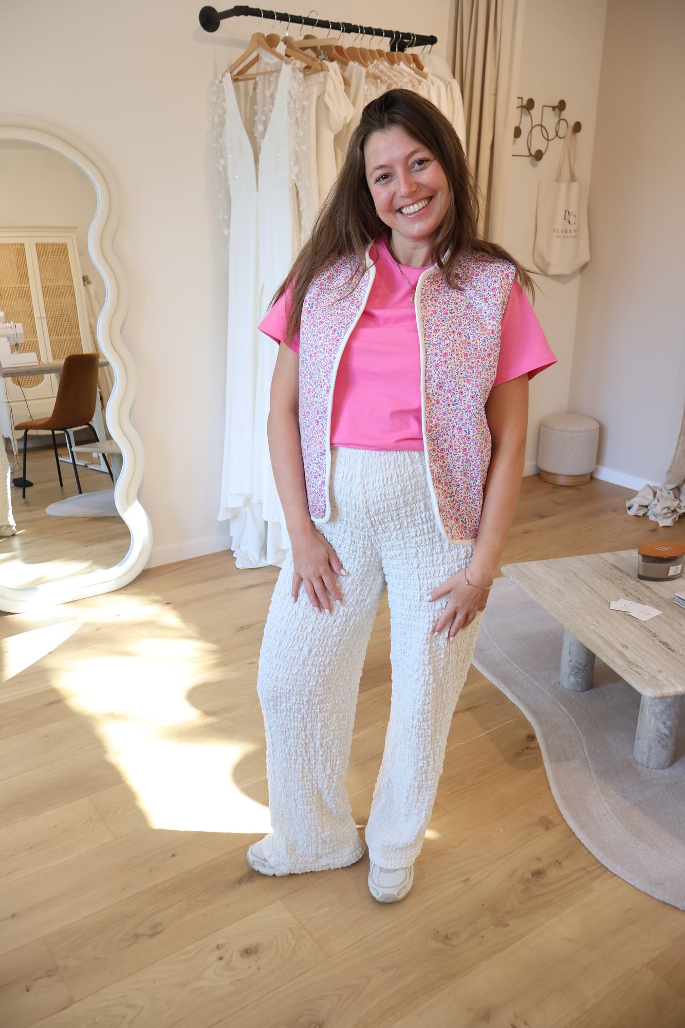 Veste sans manches réalisation