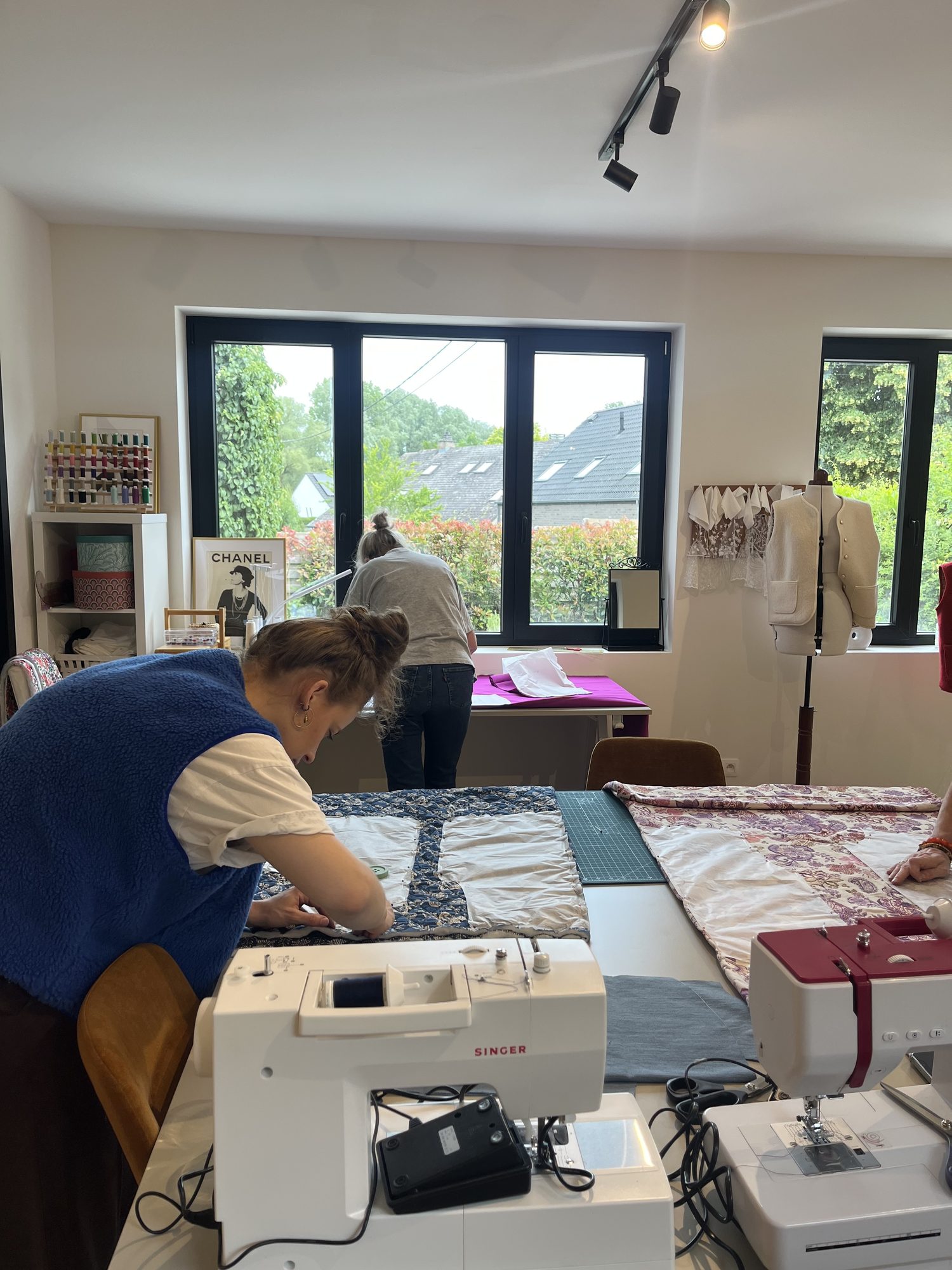 Veste sans manches réalisation